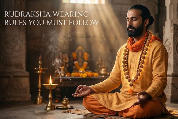 Rudraksha Wearing Rules You Must Follow